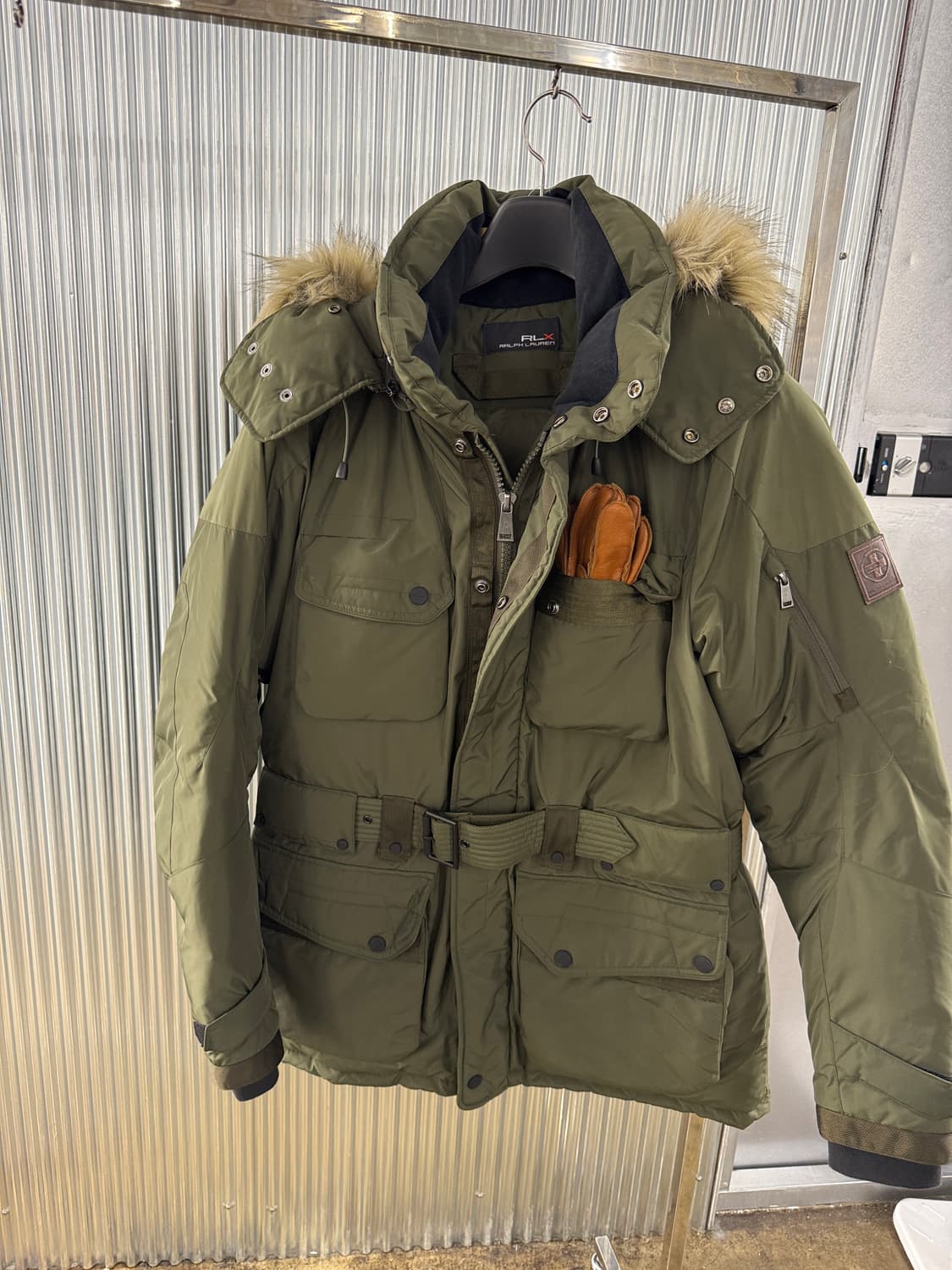 폴로 랄프로렌 로버다운 올리브컬러 라지 상품이미지4