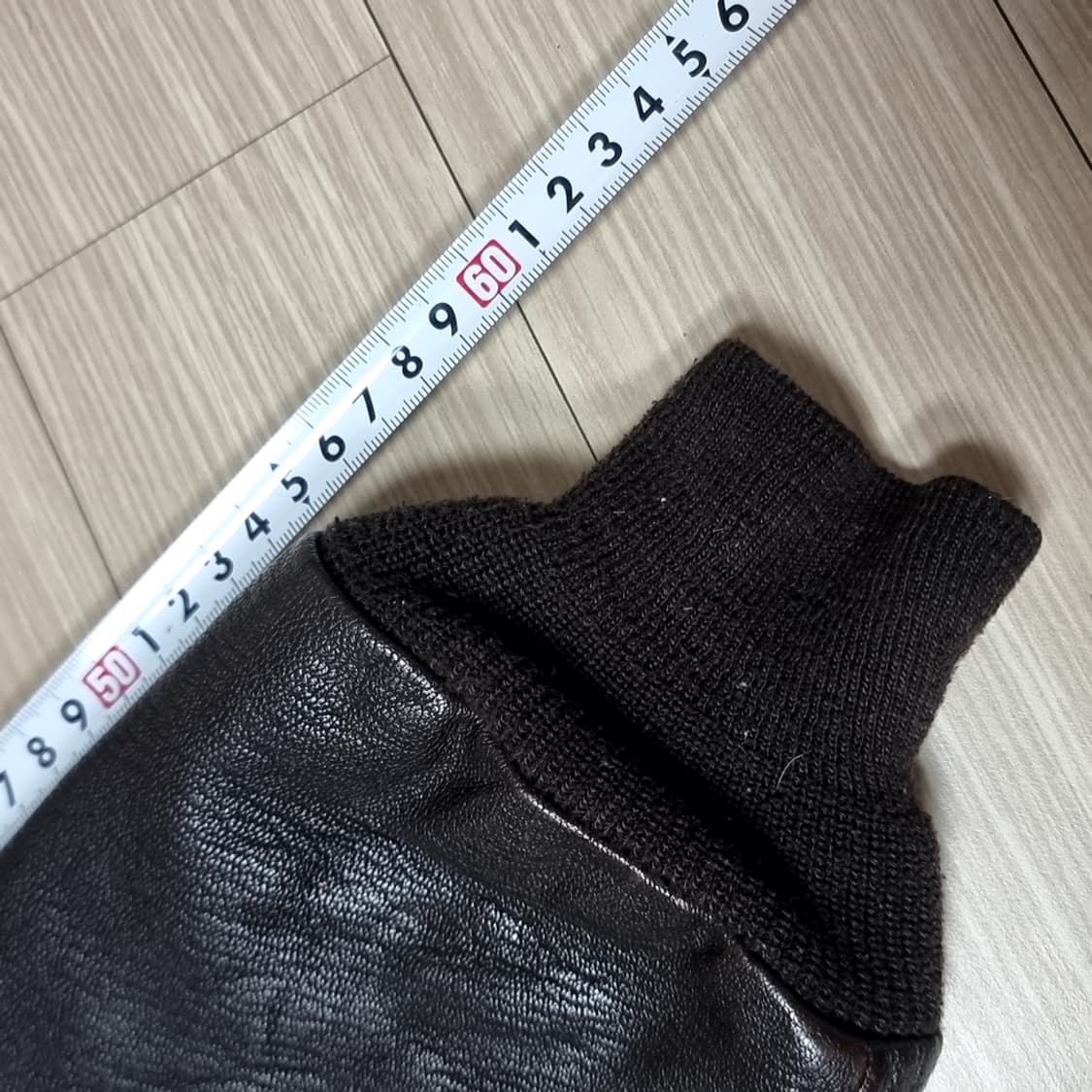 쿠퍼  cooper SADDLERY a-2가죽 항공 점퍼 블랙(42-R) 상품이미지9
