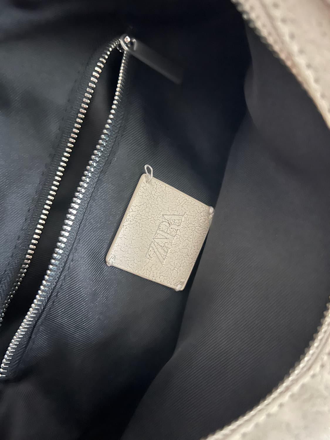 (ZARA)자라 아이보리 숄더백 상품이미지5