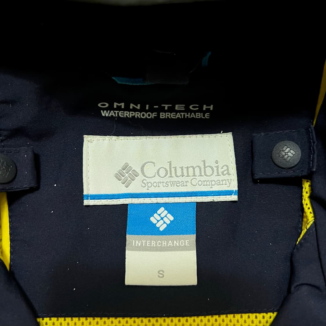 컬럼비아 옴니테크 후드 바람막이 자켓 S/90  상품이미지6