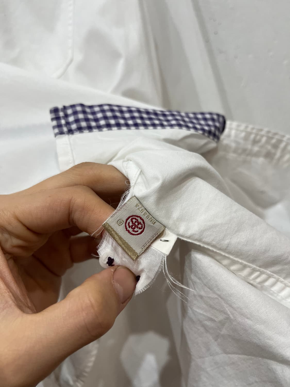 스투시 재팬 화이트 셔츠 L 상품이미지6