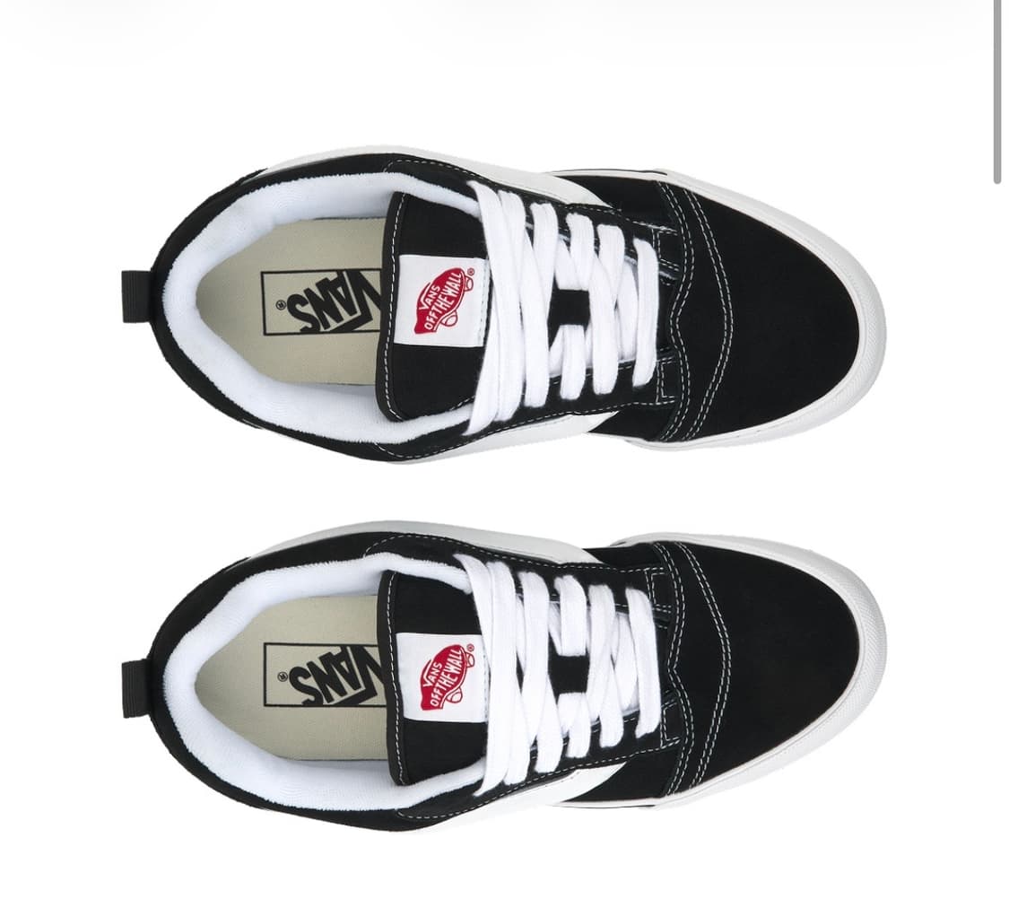 반스 뉴스쿨 블랙 화이트 스니커즈 운동화 275 상품이미지6