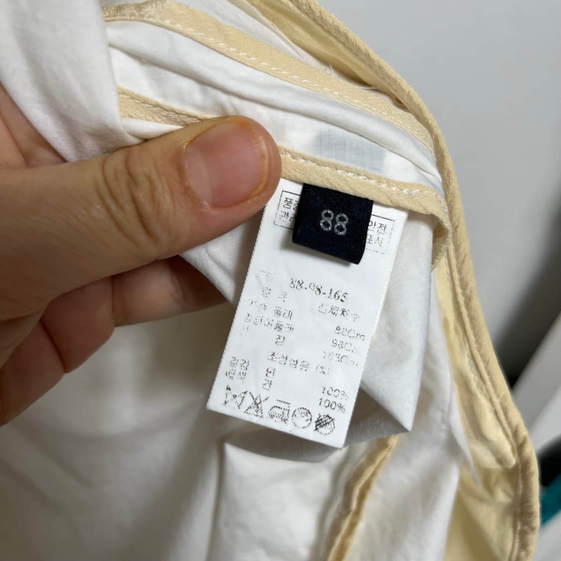 랑방 컬렉션 한섬 빅 카라 집업 코트 88 상품이미지3