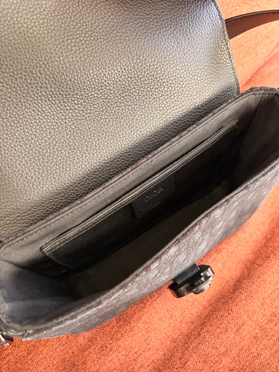 디올 / 새들 플랩 스트랩 백 블백 오블리크 자카드 / OS 상품이미지4