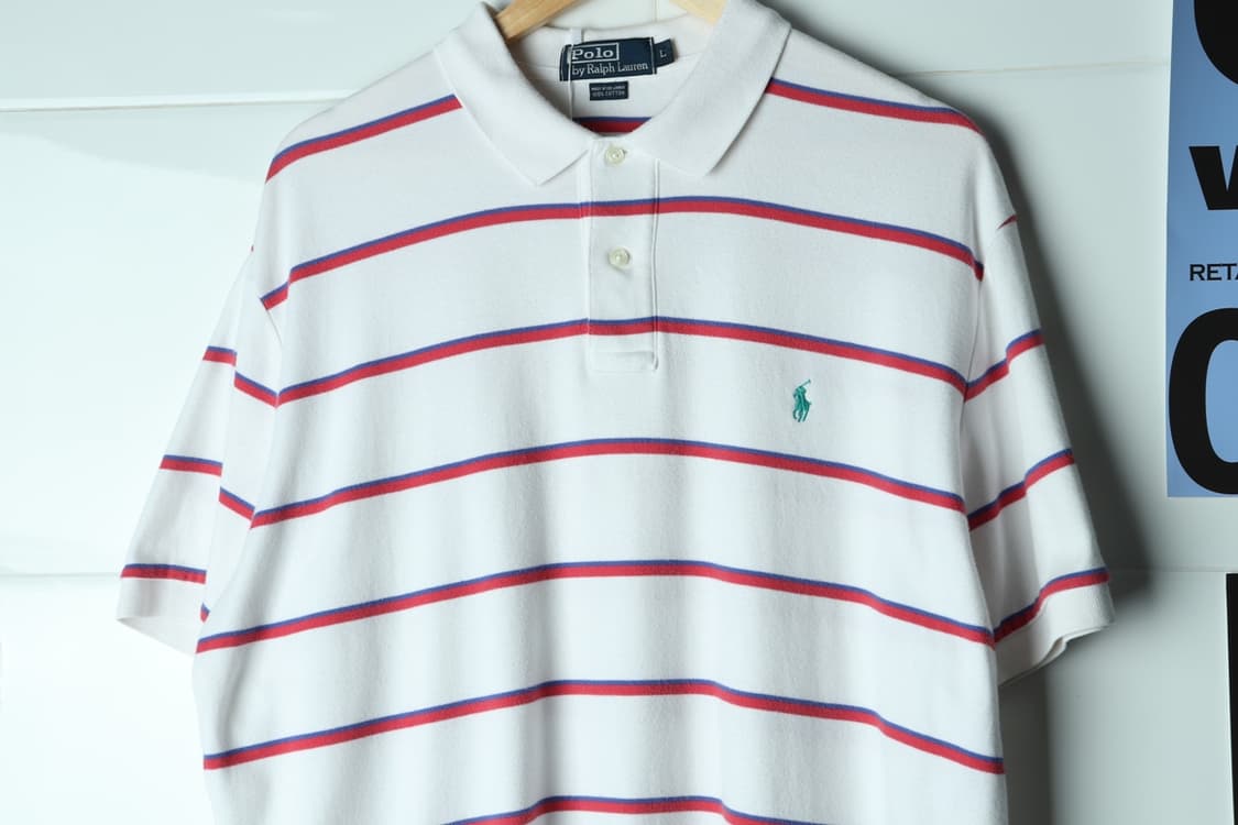 (L-3XL) 폴로 랄프로렌 반팔 카라 티셔츠 USA Y2K-H32902 상품이미지3