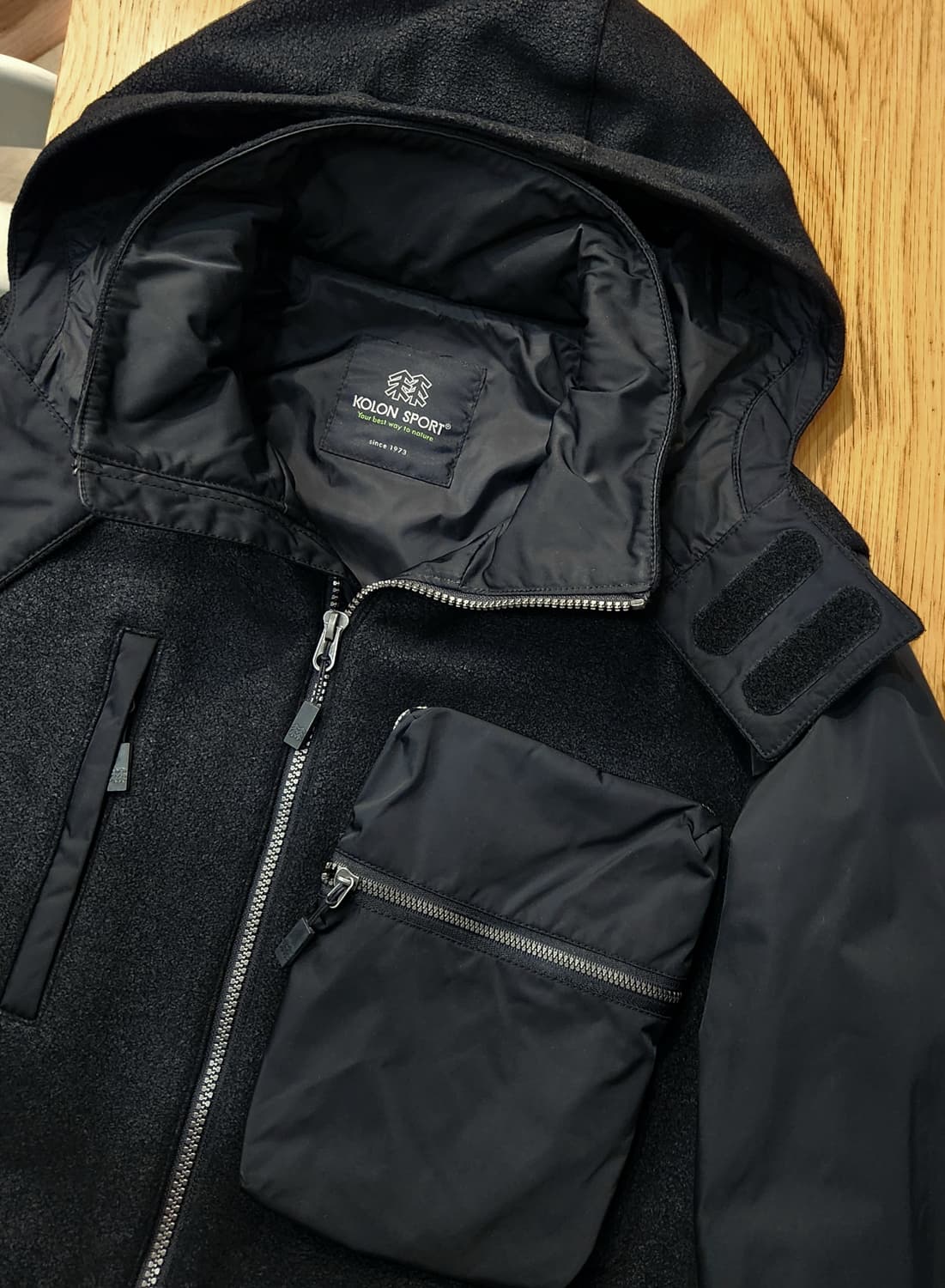 코오롱스포츠 남성 포켓장식 점퍼100 상품이미지5