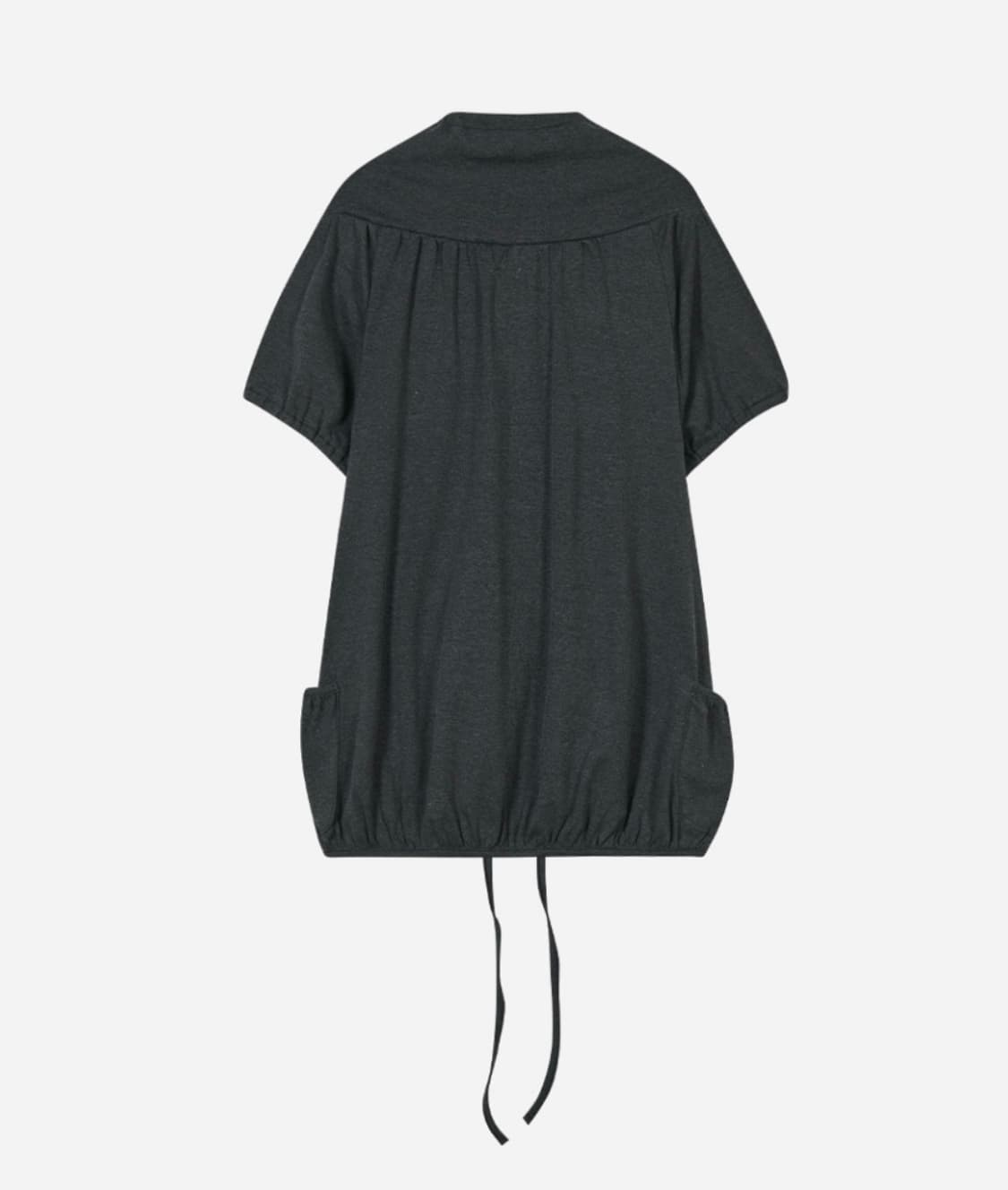 타입서비스 ruffled zip pocket 차콜 상품이미지4