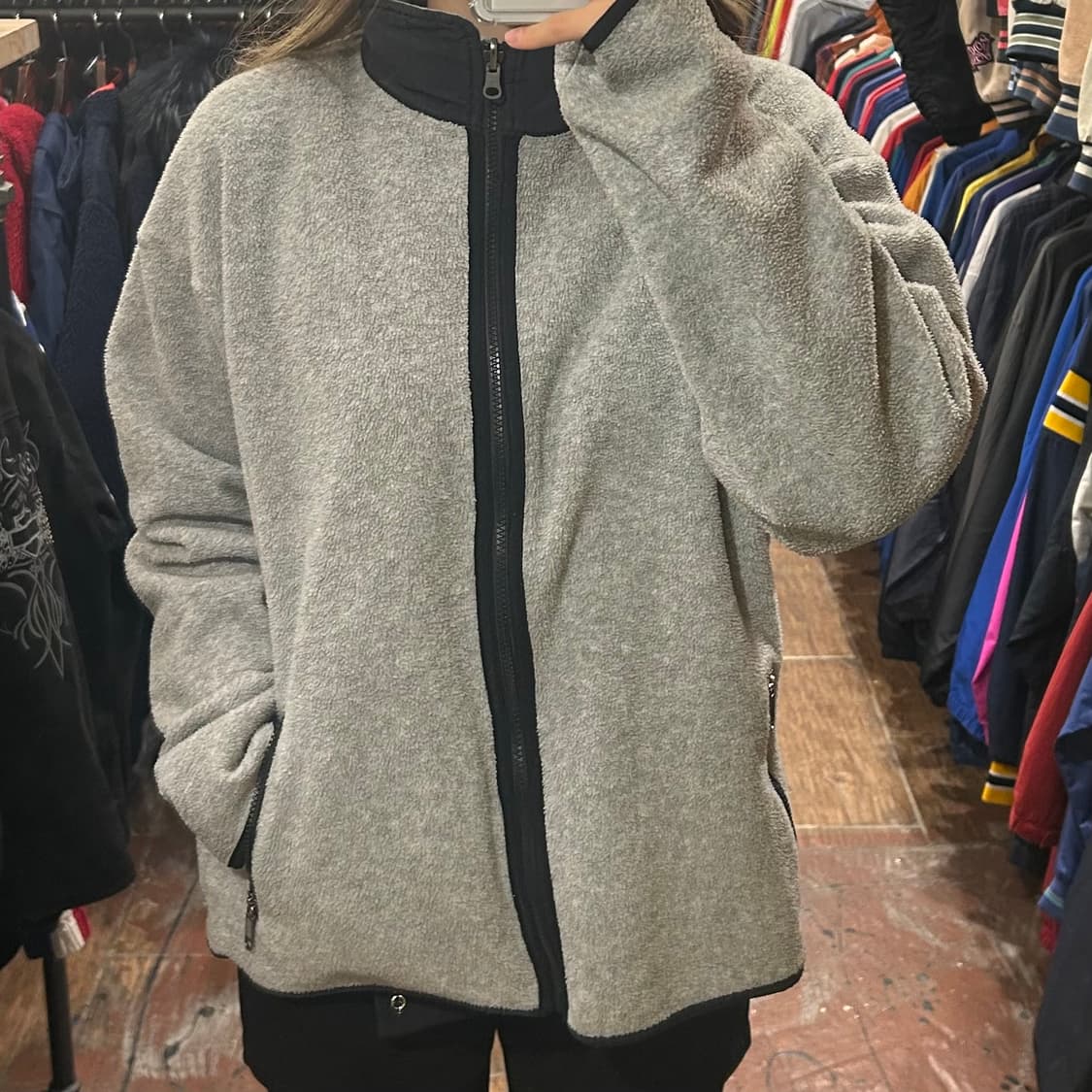 [HI] 노스페이스 후리스 그레이 상품이미지2