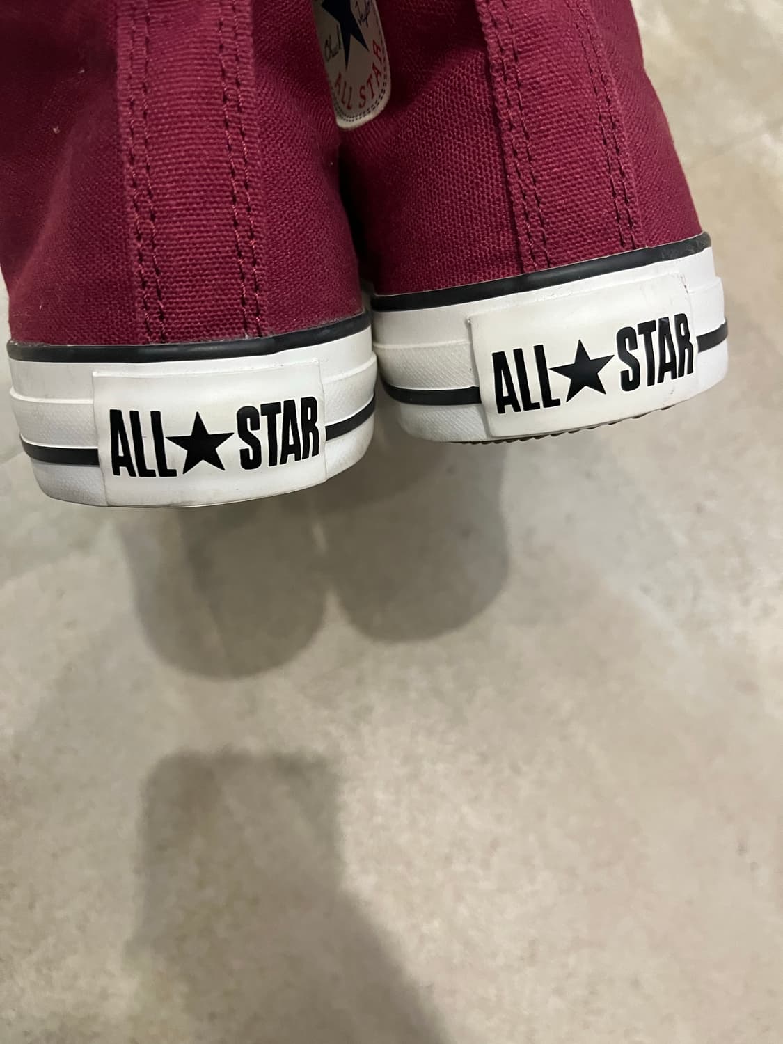 빈티지 컨버스 하이 버건디 상품이미지4