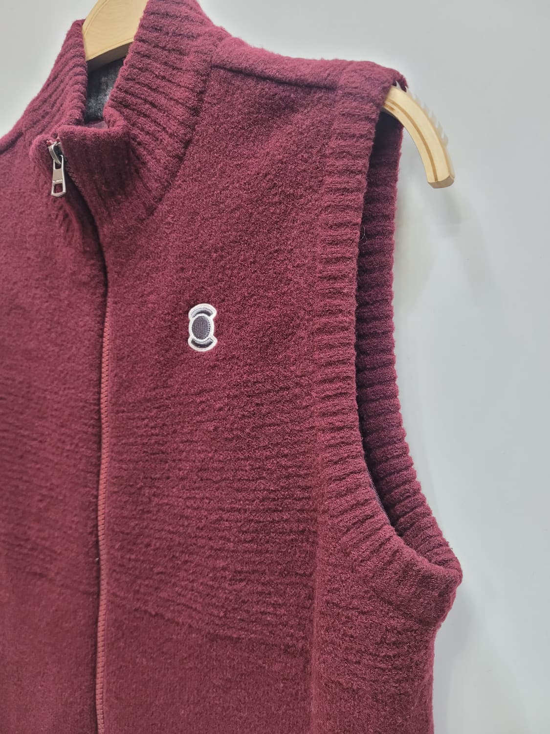 W.ANGLE 와이드앵글 방풍 니트 집업 베스트 / 남 95
 상품이미지3