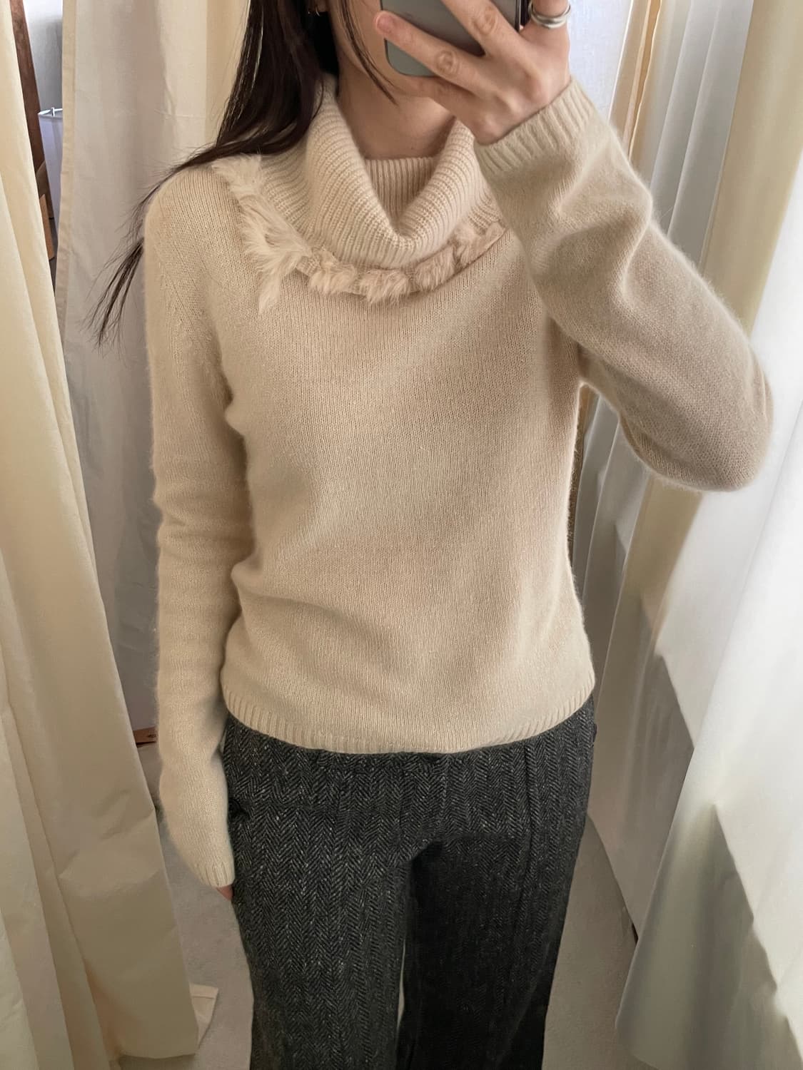 vintage rabbit fur angora knit 상품이미지9