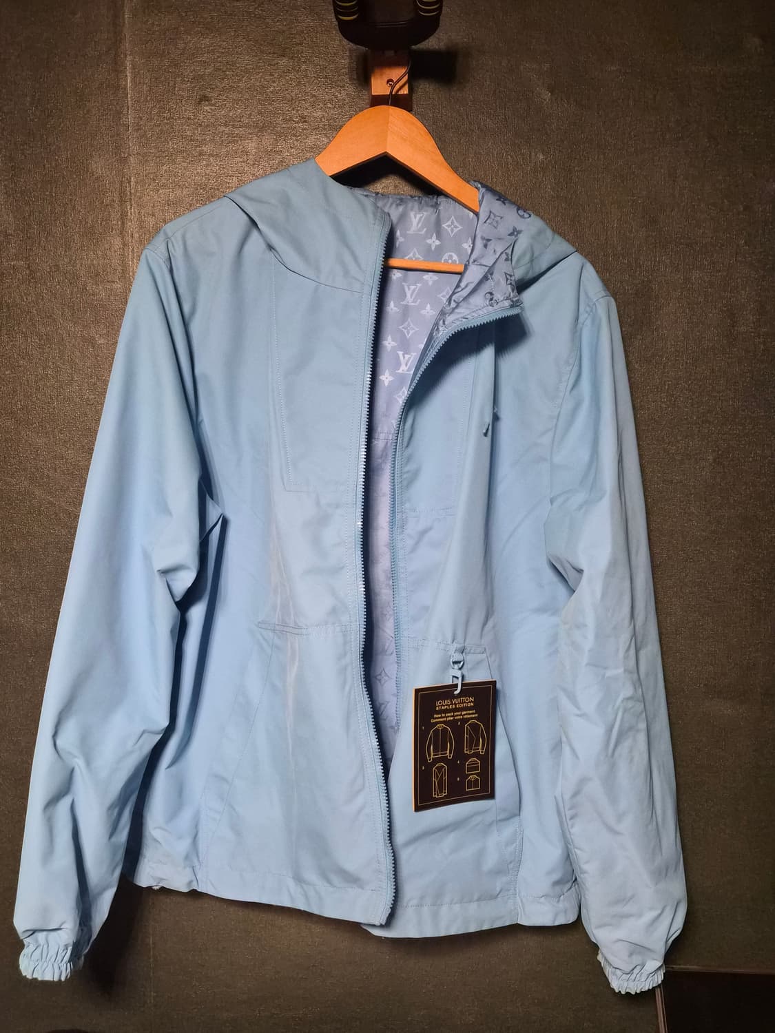 (52size) 루이비통 모노그램 리버서블 윈드브레이커 자켓 상품이미지1