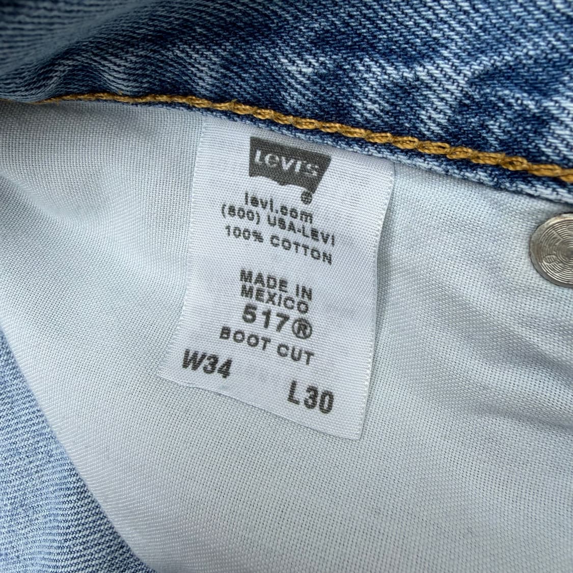 00s 빈티지 리바이스 517 W34 L30 부츠컷 상품이미지9
