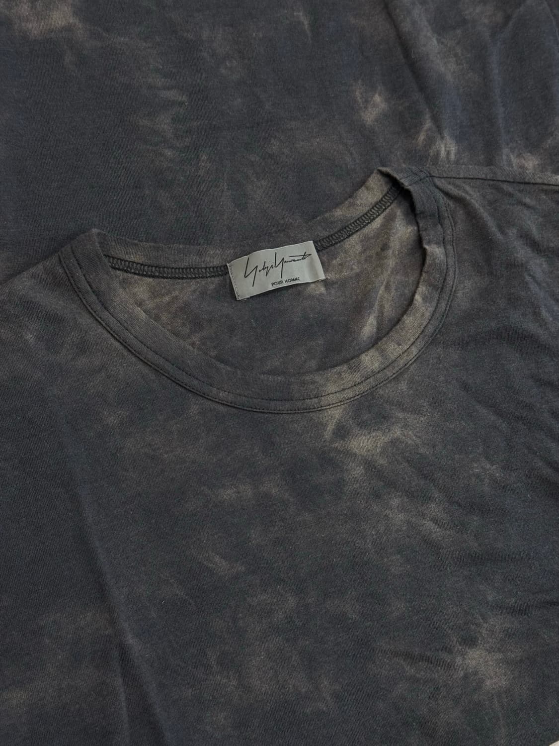 요지야마모토 뿌르옴므 다크 타이다이 티셔츠 상품이미지6