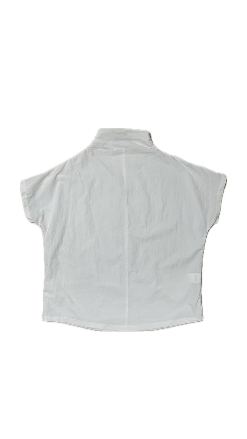 half neck nylon blouse 상품이미지2