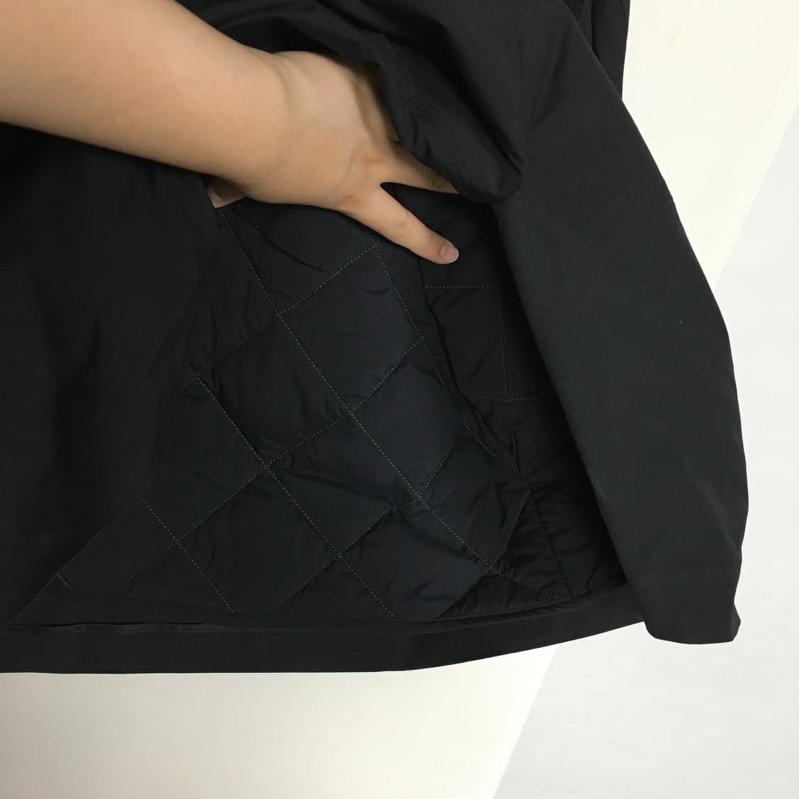 22 LATT 래트 퀼팅 하이넥 자켓 55 상품이미지5