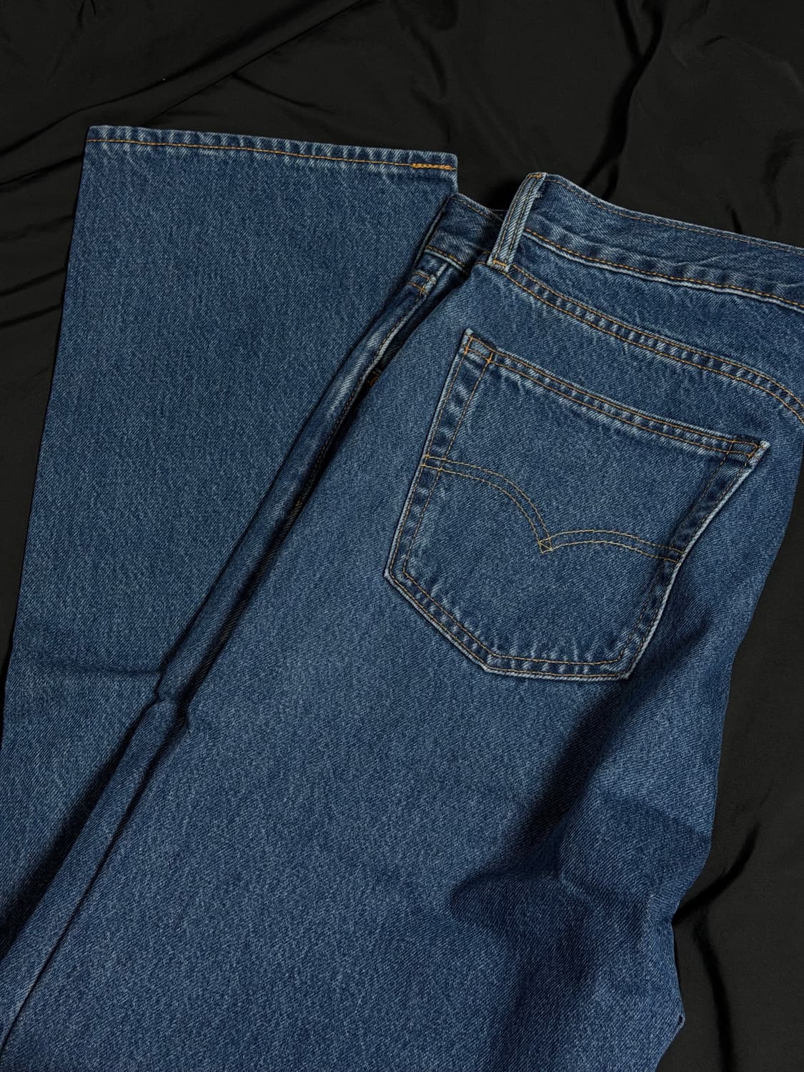 리바이스 555 릴랙스 스트레이트 중청 34x32 상품이미지3