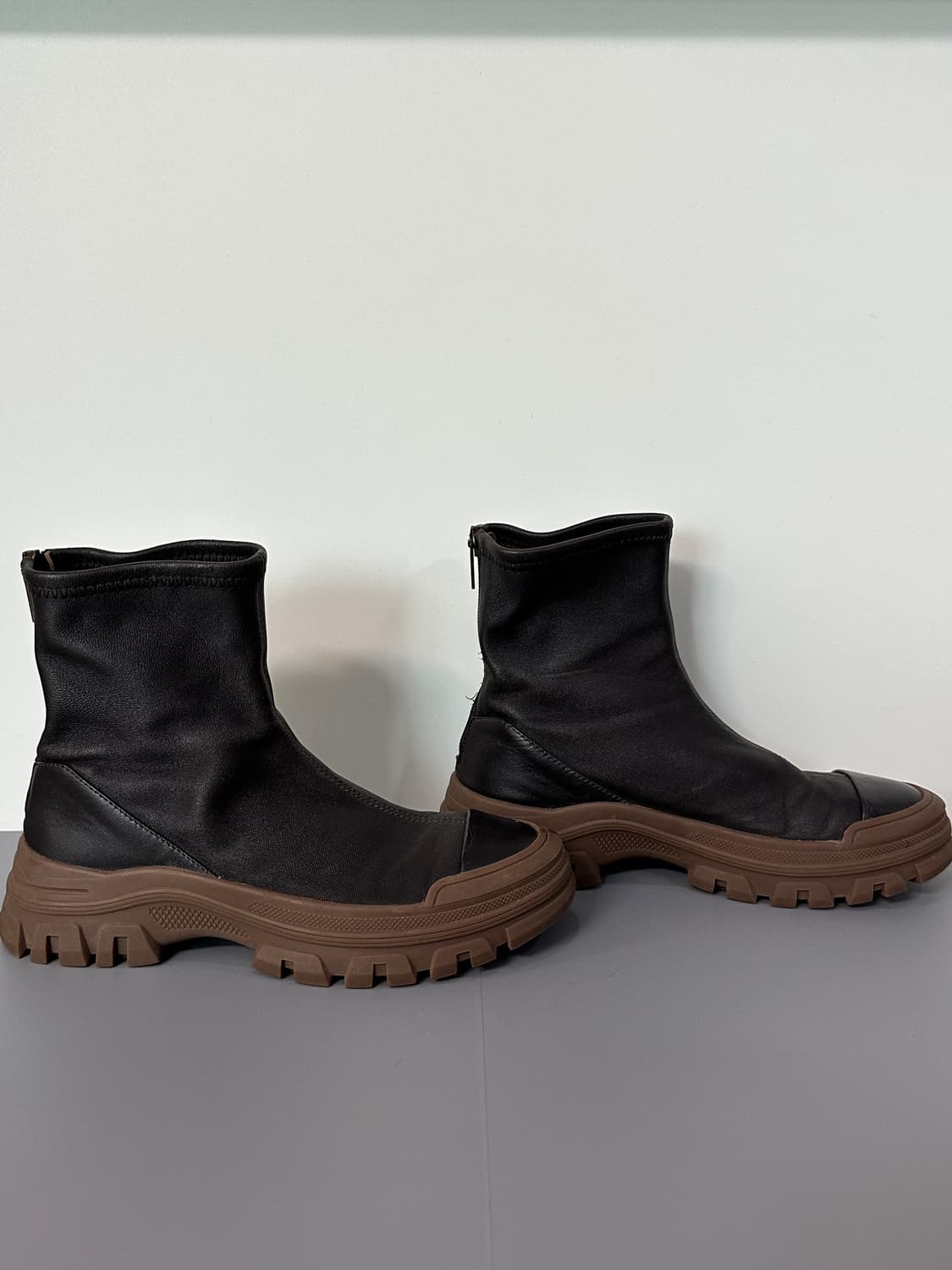 베라왕 램스킨 기모 앵클부츠 상품이미지3