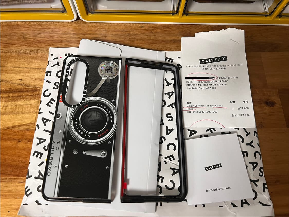 케이스티파이 casetify 갤럭스 폴드4 케이스 상품이미지3