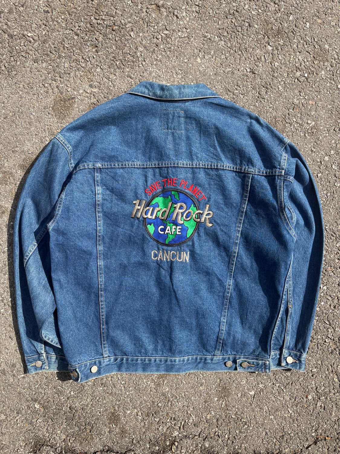 하드락카페 트러커 데님자켓 B207 상품이미지6