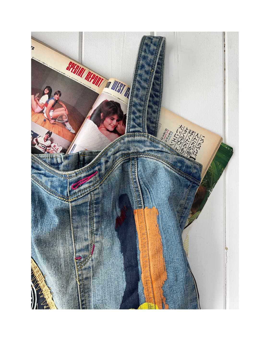 2000‘s Dsquared2 Denim Bustier Top 상품이미지2