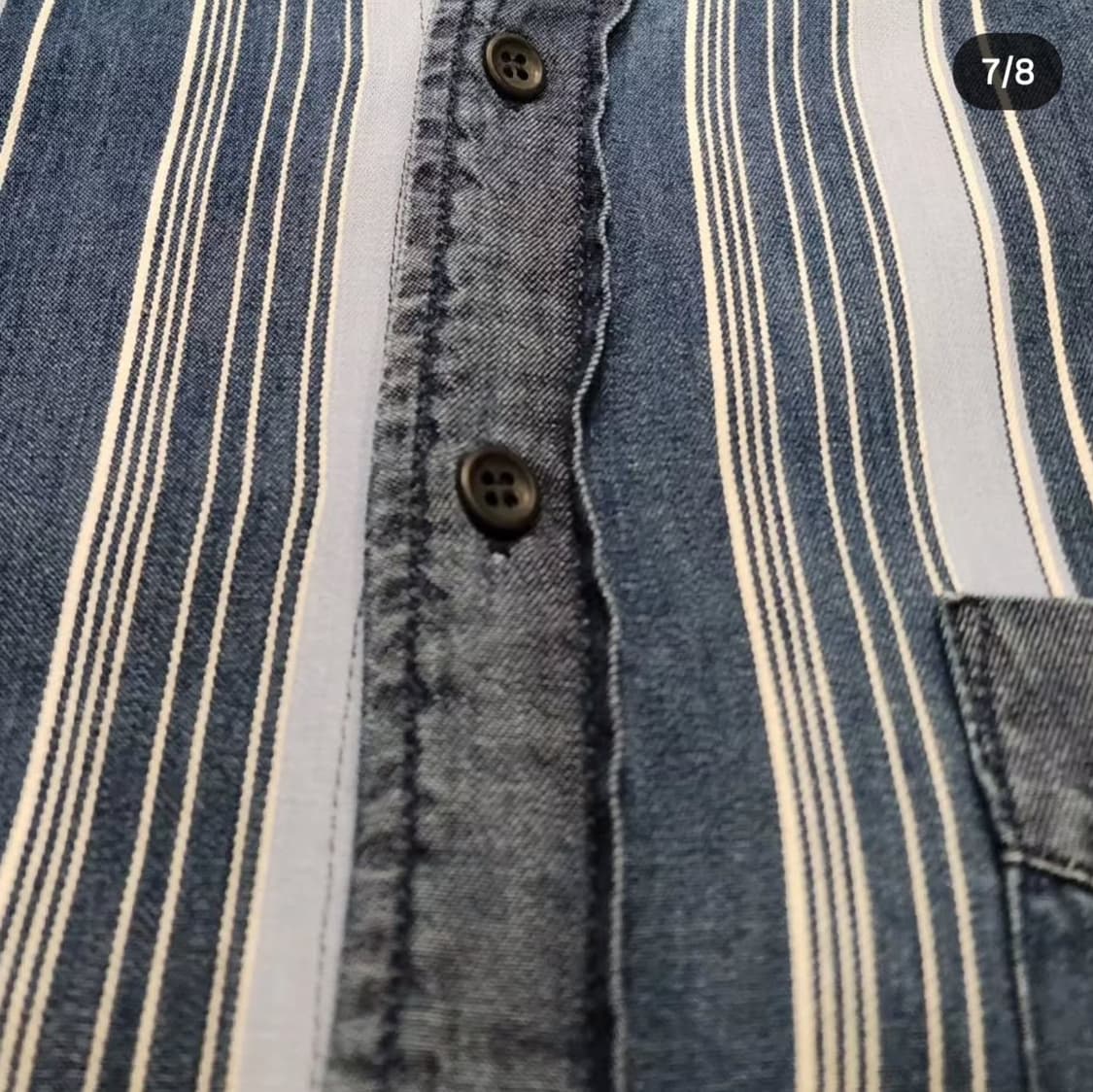 나이젤 카본 유니크 데님셔츠 상품이미지7