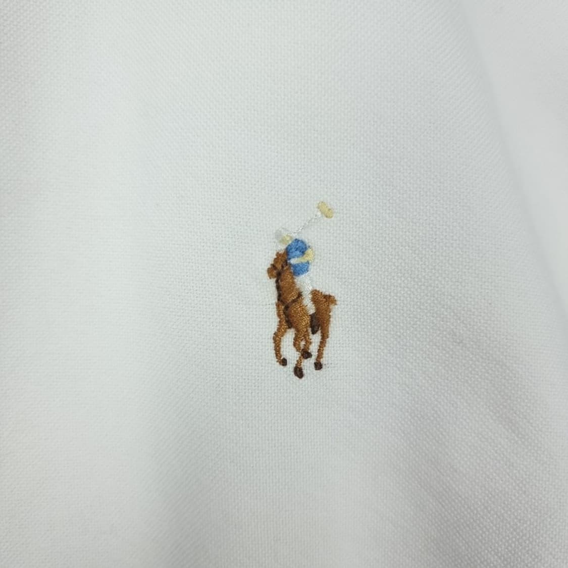 [폴로 랄프로렌] 스몰 로고 자수 셔츠 화이트 M18640 상품이미지6