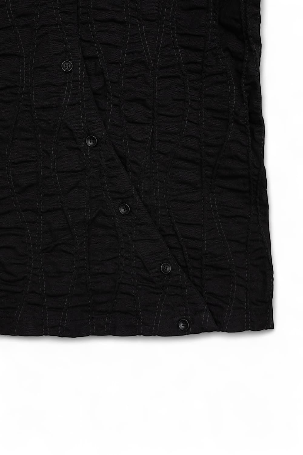Curved crinkle shirt 상품이미지10