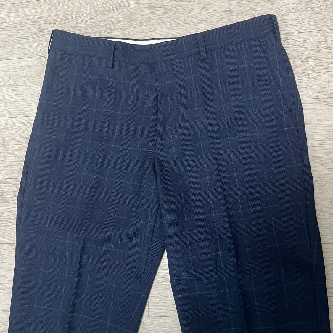 SIEG FAHRENHEIT 슬림 더블 수트 세트 -네이비 (L) 상품이미지8