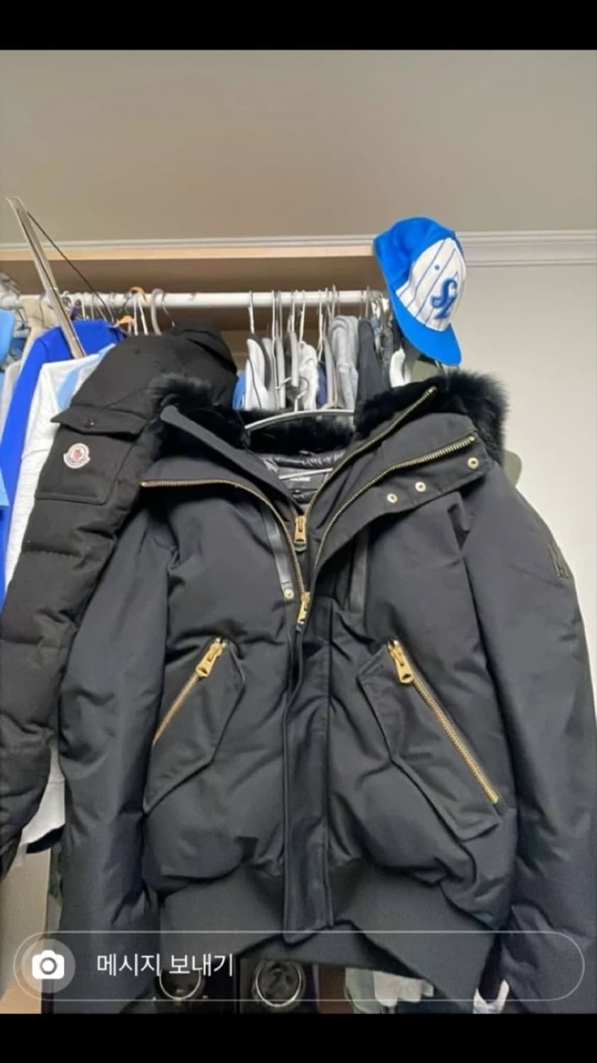 맥케이지 딕슨 23fw 금장 36 사이즈 팝니다 상품이미지1