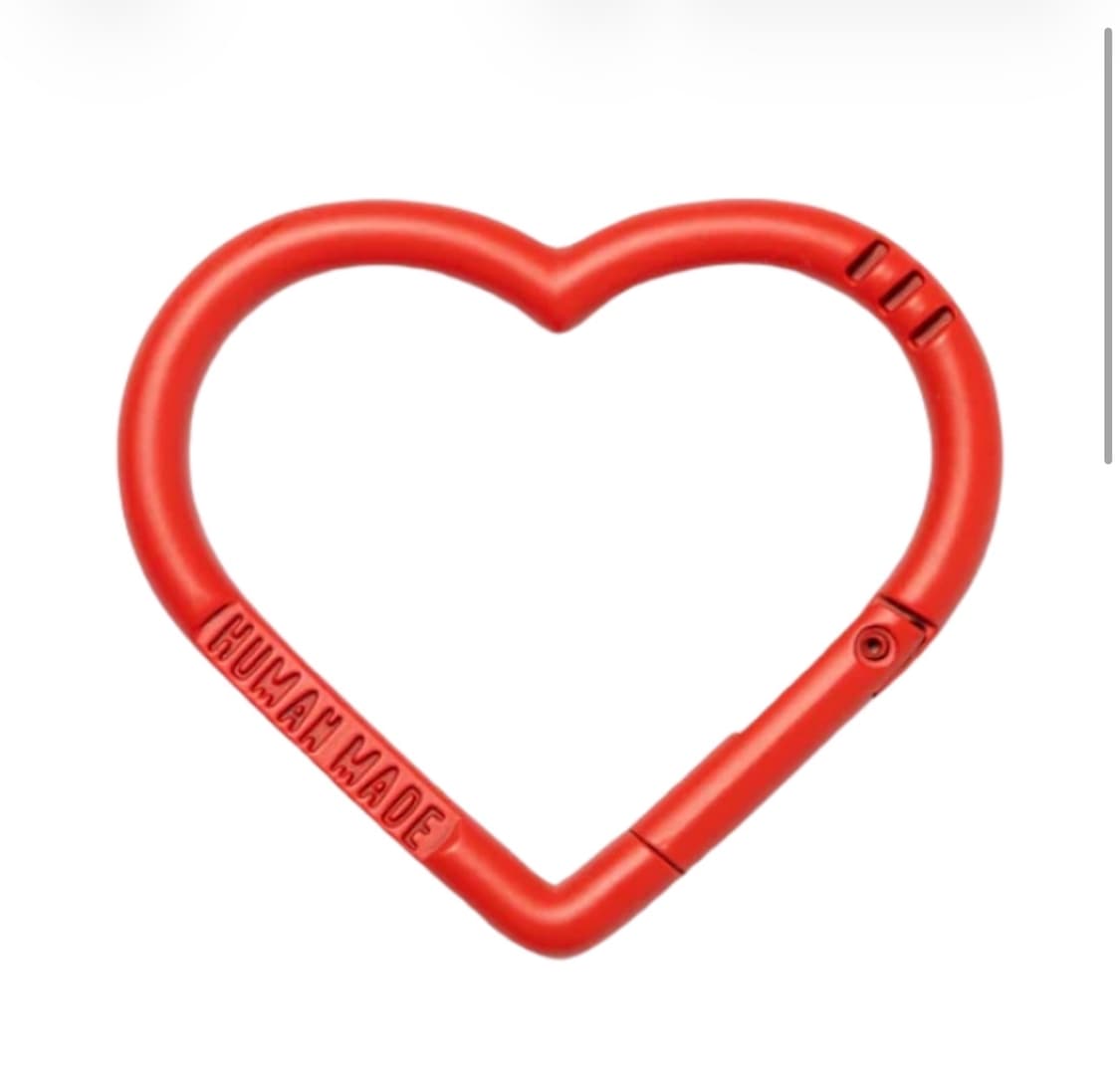 휴먼메이드 하트 카라비너 레드 상품이미지1