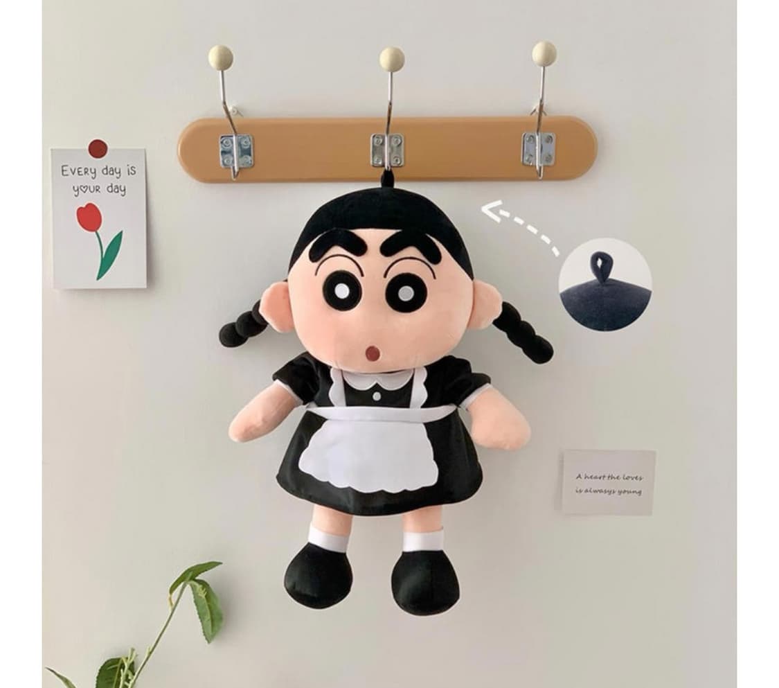 새상품)일괄 대형 메이드 짱구 인형+짱구 키링 상품이미지2