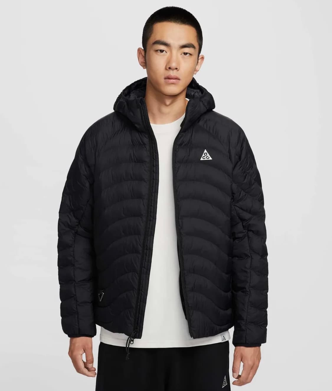 [새상품] M) 나이키 ACG 라바 플로우 써마핏 ADV 경량패딩 블랙 상품이미지1