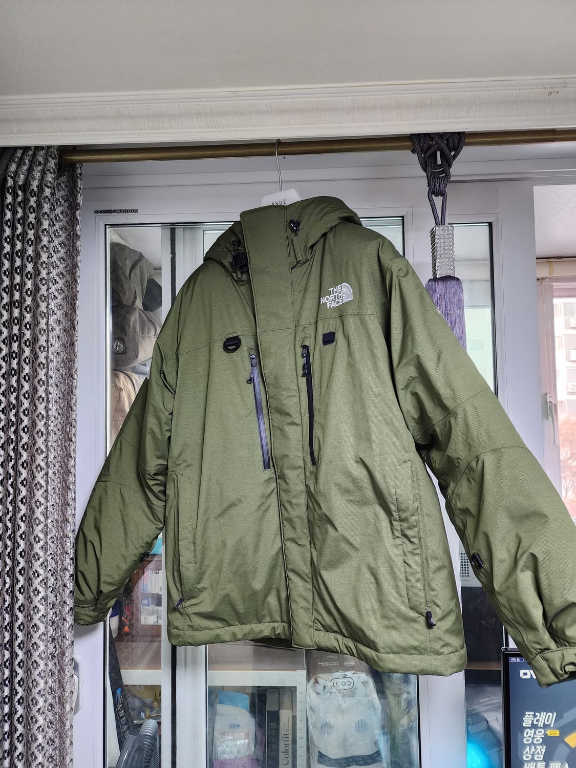 노스페이스 히말라야 SUMMIT 리얼벤트 카키칼러 105사이즈 XL팝니다 상품이미지1