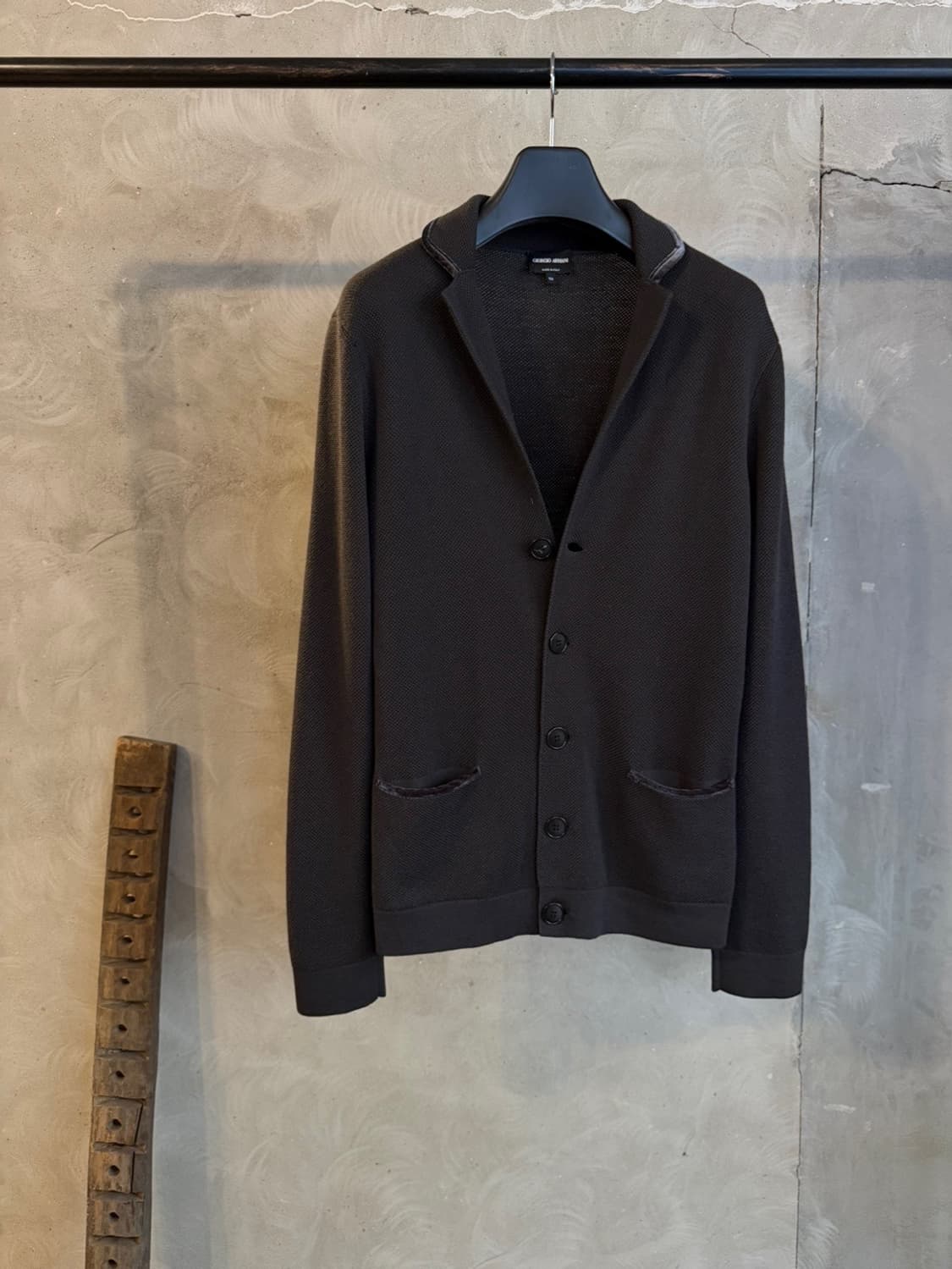 조르지오 아르마니 니트 패브릭 테일러드 자켓 100 상품이미지4