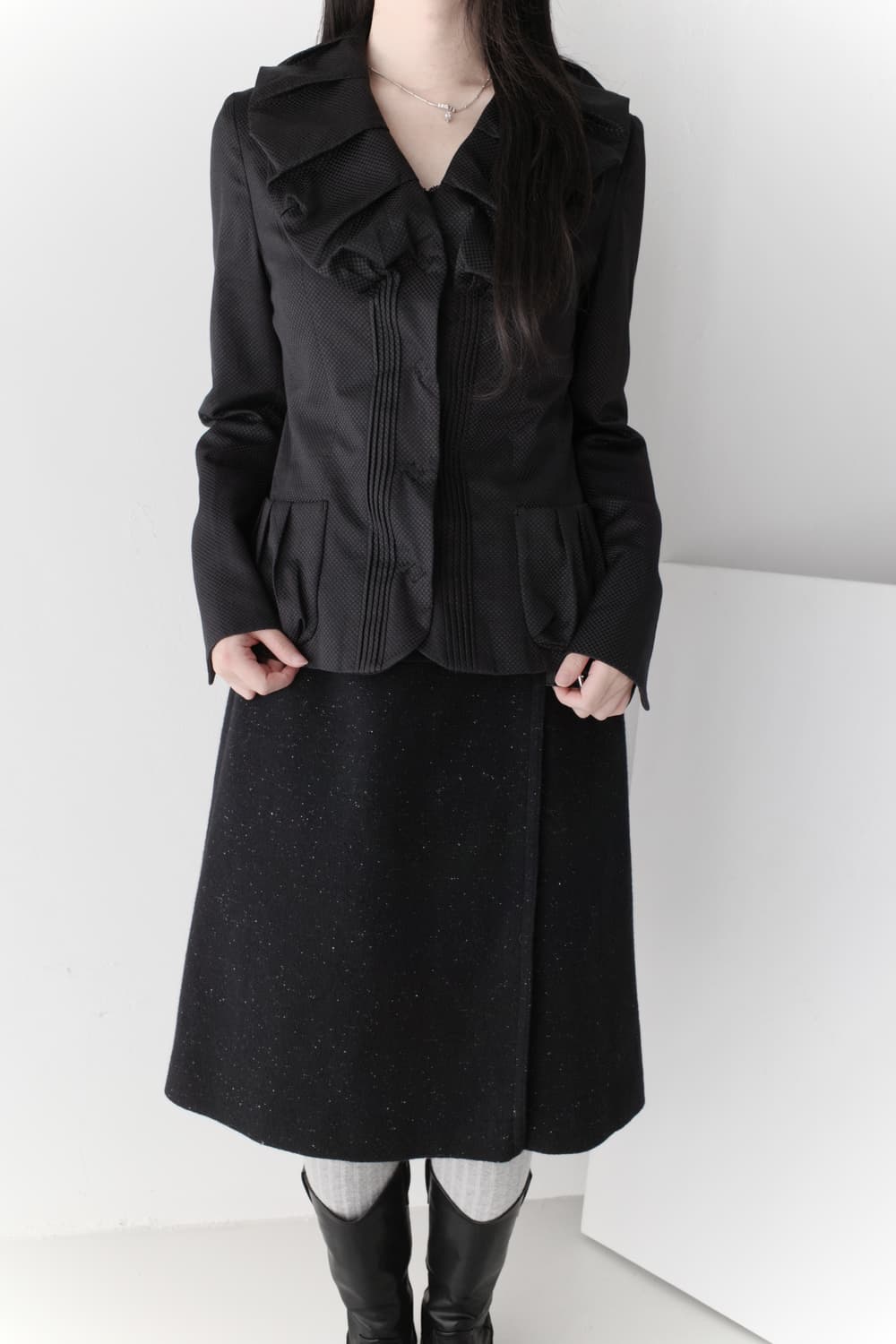 hiroko koshino) bubble shine jacket 상품이미지5