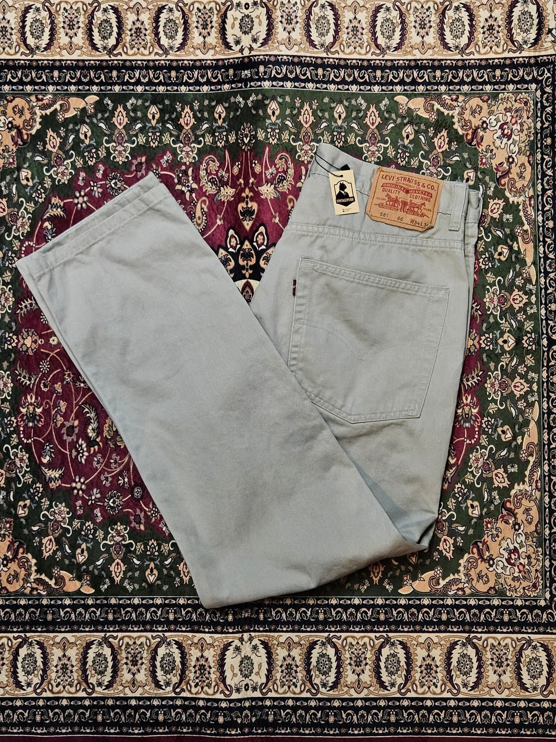 Levi’s 581 Straight Pants (Light Grey) 상품이미지1