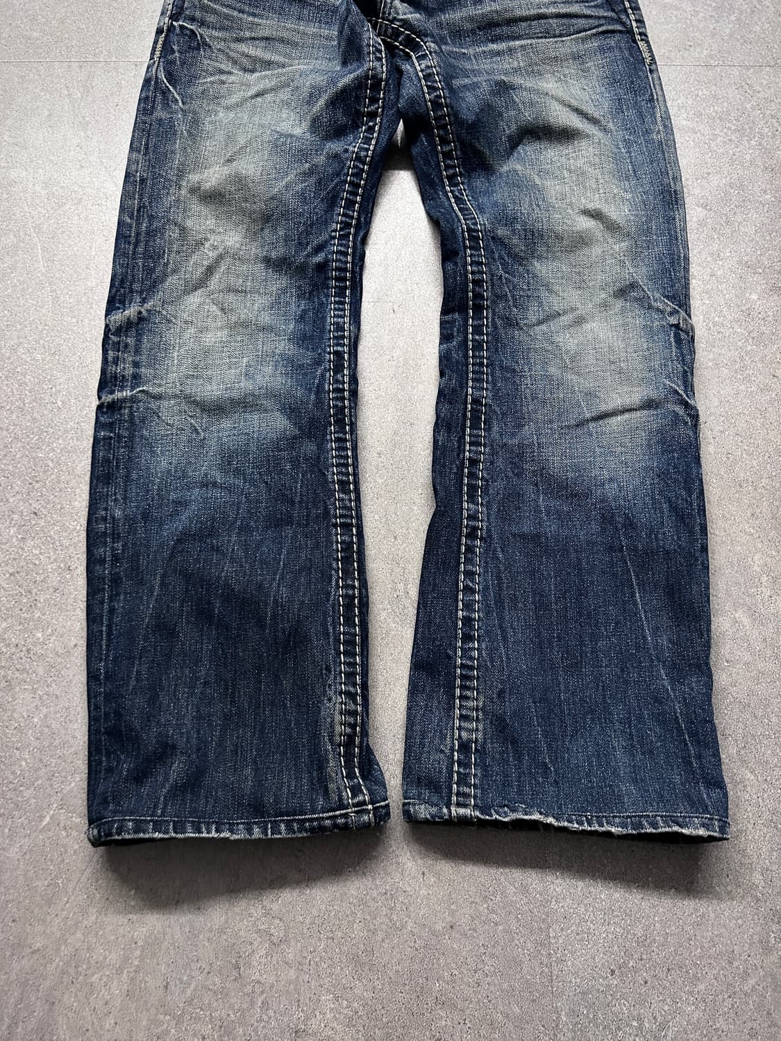 버커루 하드 워싱 데님 팬츠 상품이미지6