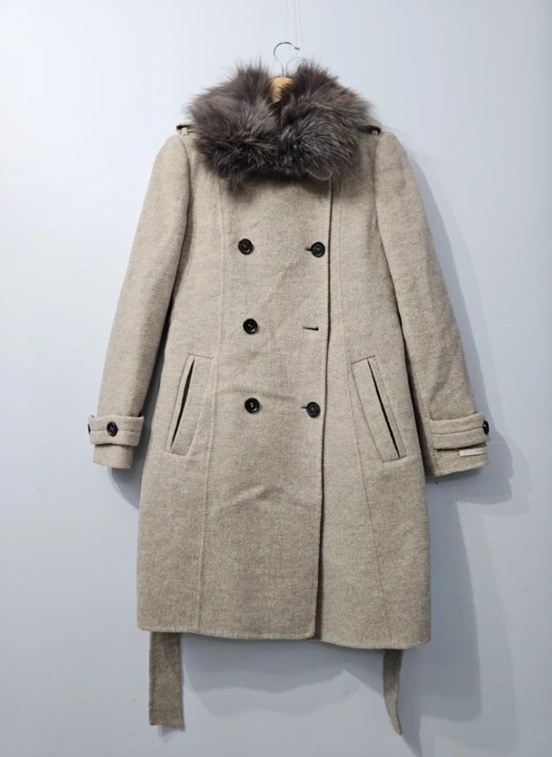 한섬 미샤 폭스 퍼 코트 ~55반 상품이미지3