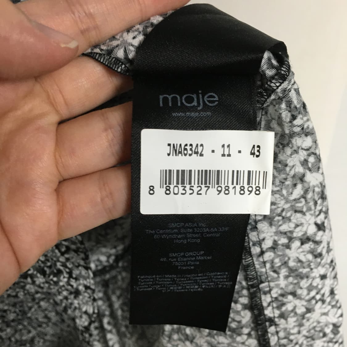 MAJE 마쥬 플라워 이너 원피스 36 상품이미지9
