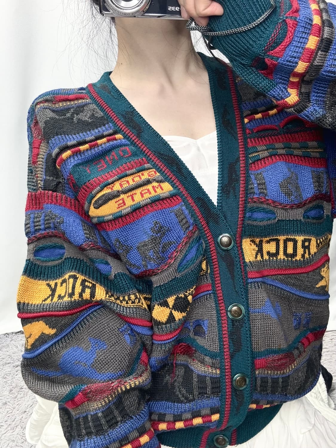 EMAROO 쿠지맛 니트 가디건 상품이미지3