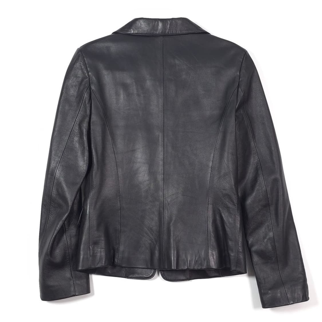 MATV 천연 양가죽 블레이저 자켓 블랙 66 상품이미지2