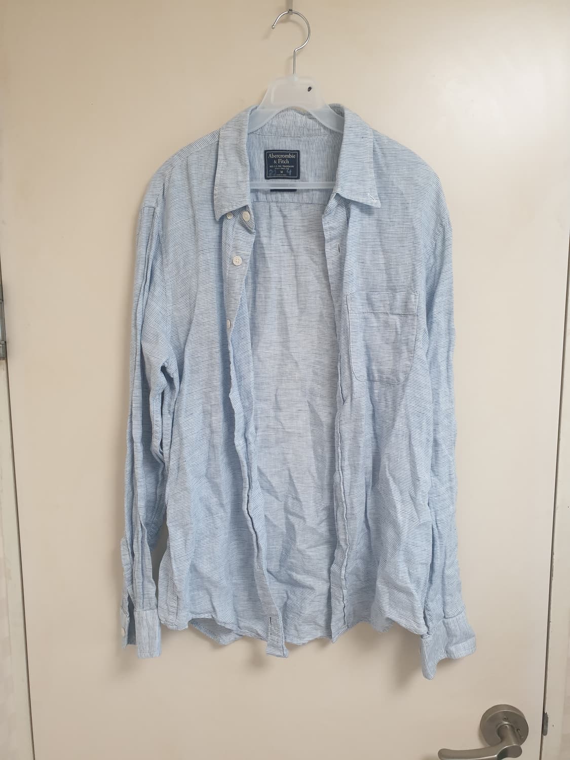 Abercrombie & Fitch 스트라이프 셔츠 M 상품이미지1
