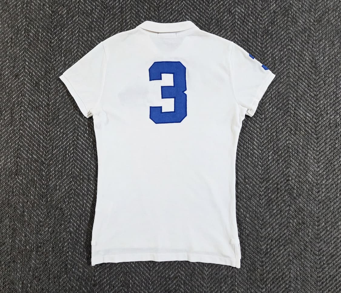 폴로 랄프로렌 더블 빅포니 화이트 카라 반팔티
 상품이미지2