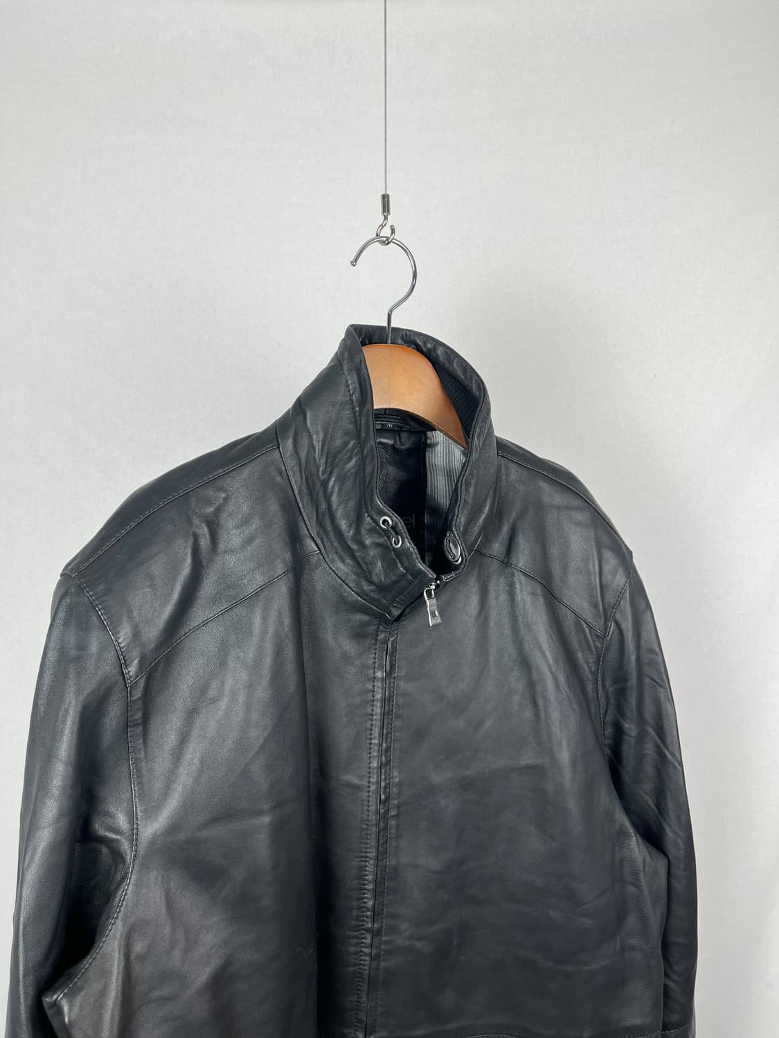 Vintage (Made in Turkey) 레더 카코트  상품이미지3