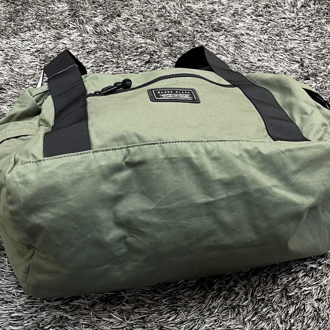 (새)블랑블랙 코튼 더플백 상품이미지4