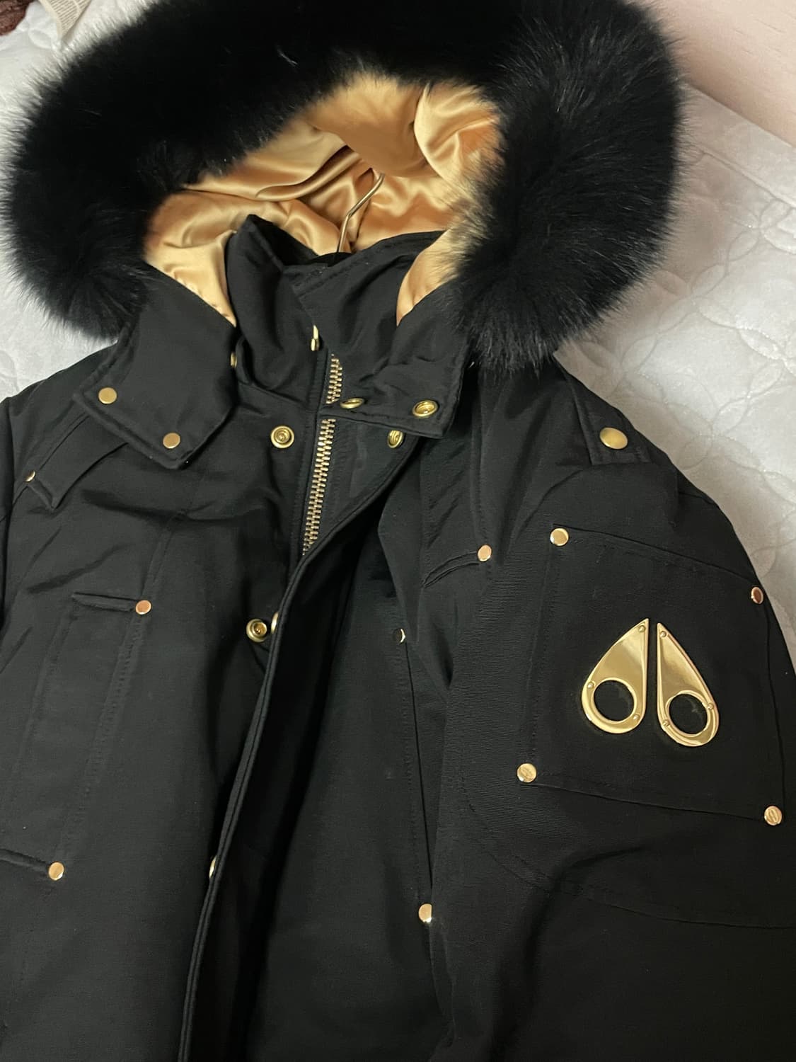 무스너클 금장 스틸링 새상품 L 상품이미지2