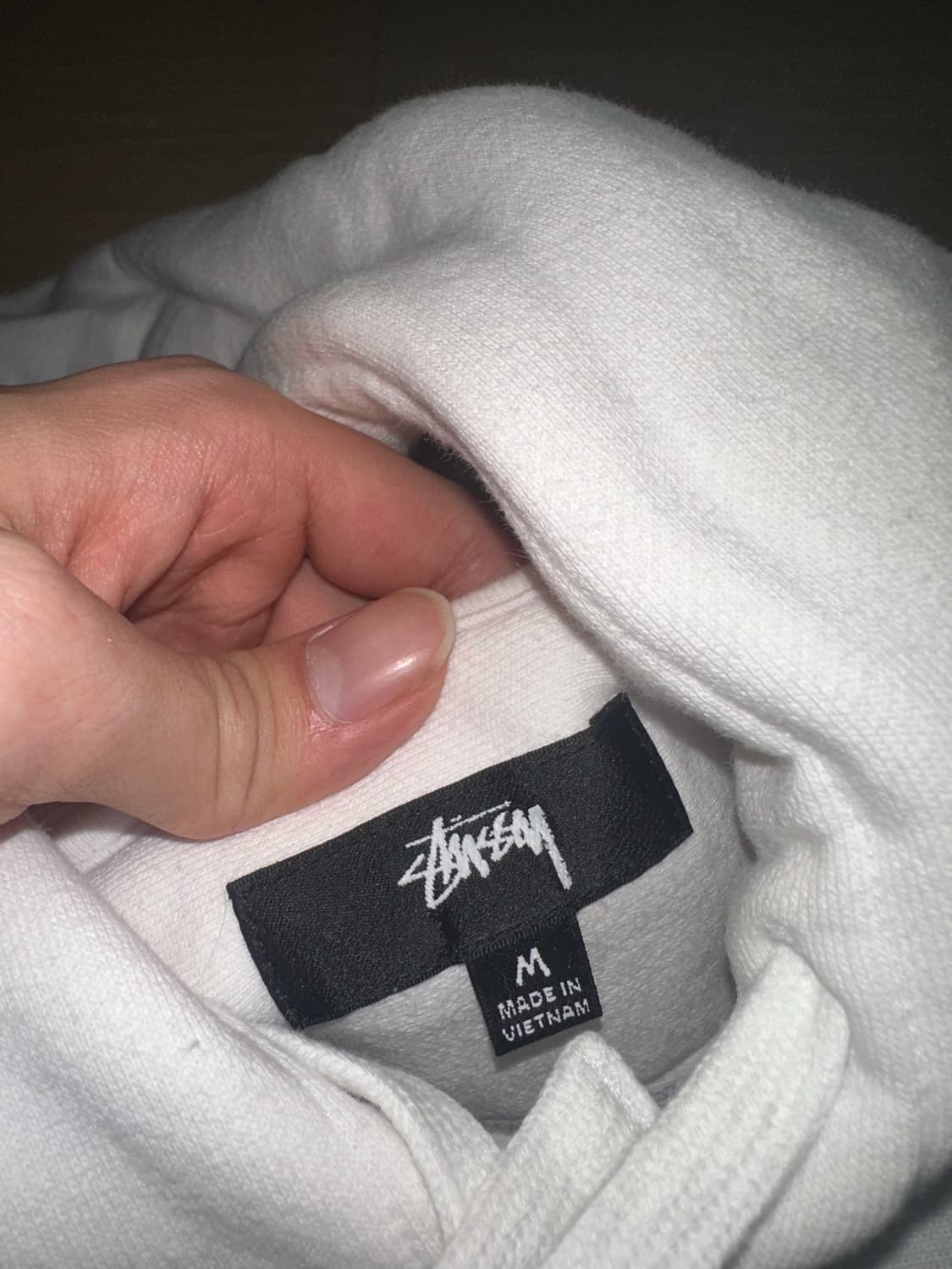 Stussy Stock Logo Applique Hoodie 상품이미지2