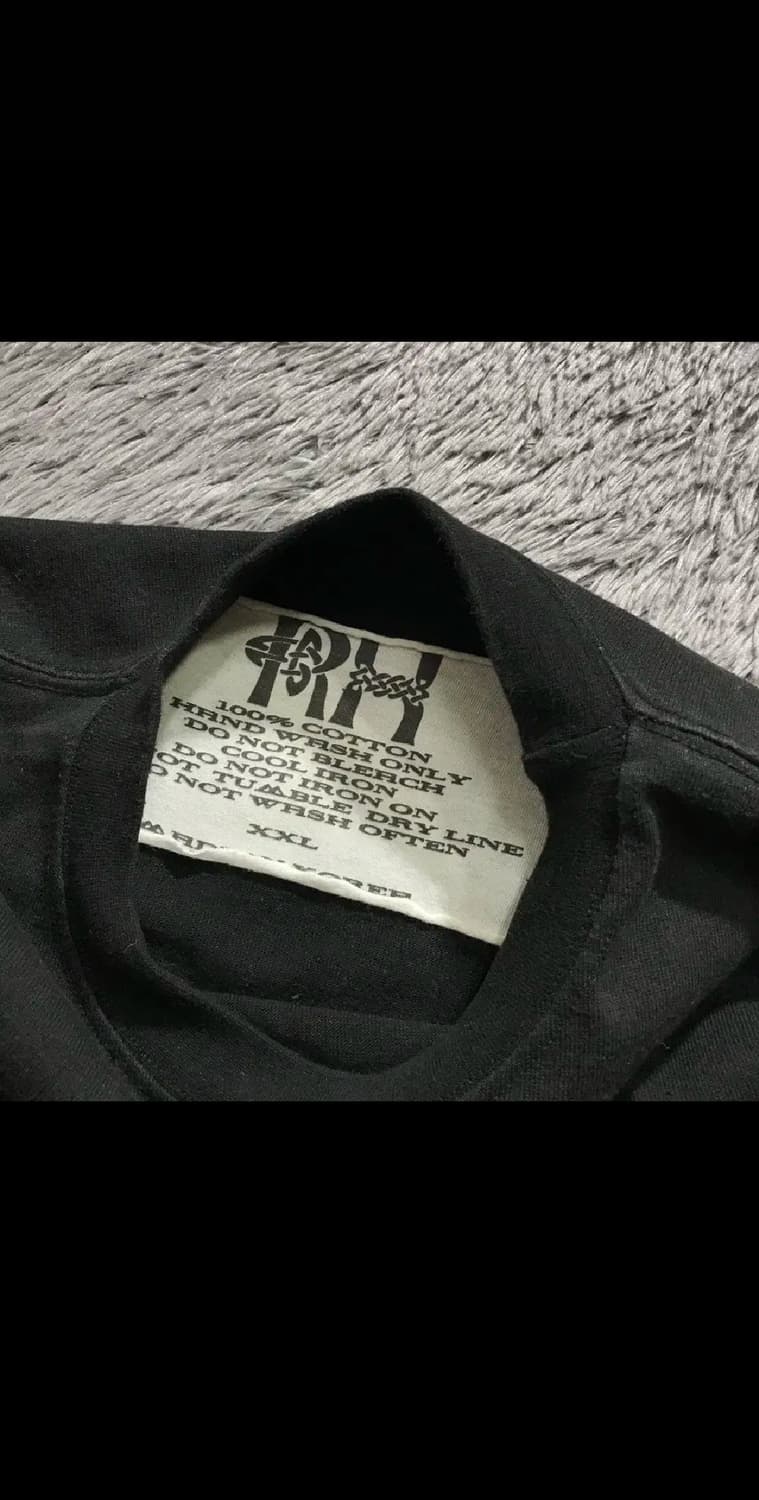 [[2XL-3XL]@ ANGEL OF DEATH 프린트 오버핏 반팔티셔츠 상품이미지6