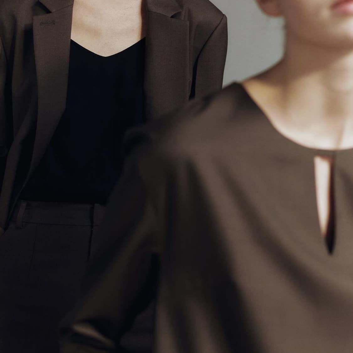 엘보른(ELBORN) 누메로컬렉션 울블렌디드 원피스 55-66 새상품 상품이미지2